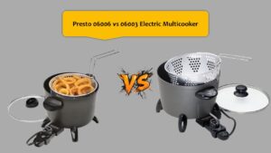 Presto 06006 vs 06003 Electric Multicooker