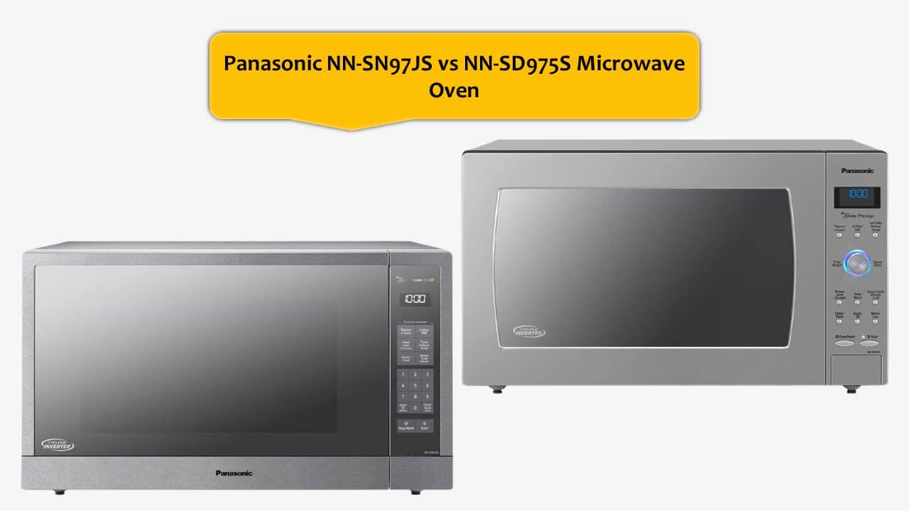 Panasonic NN-SN97JS vs NN-SD975S